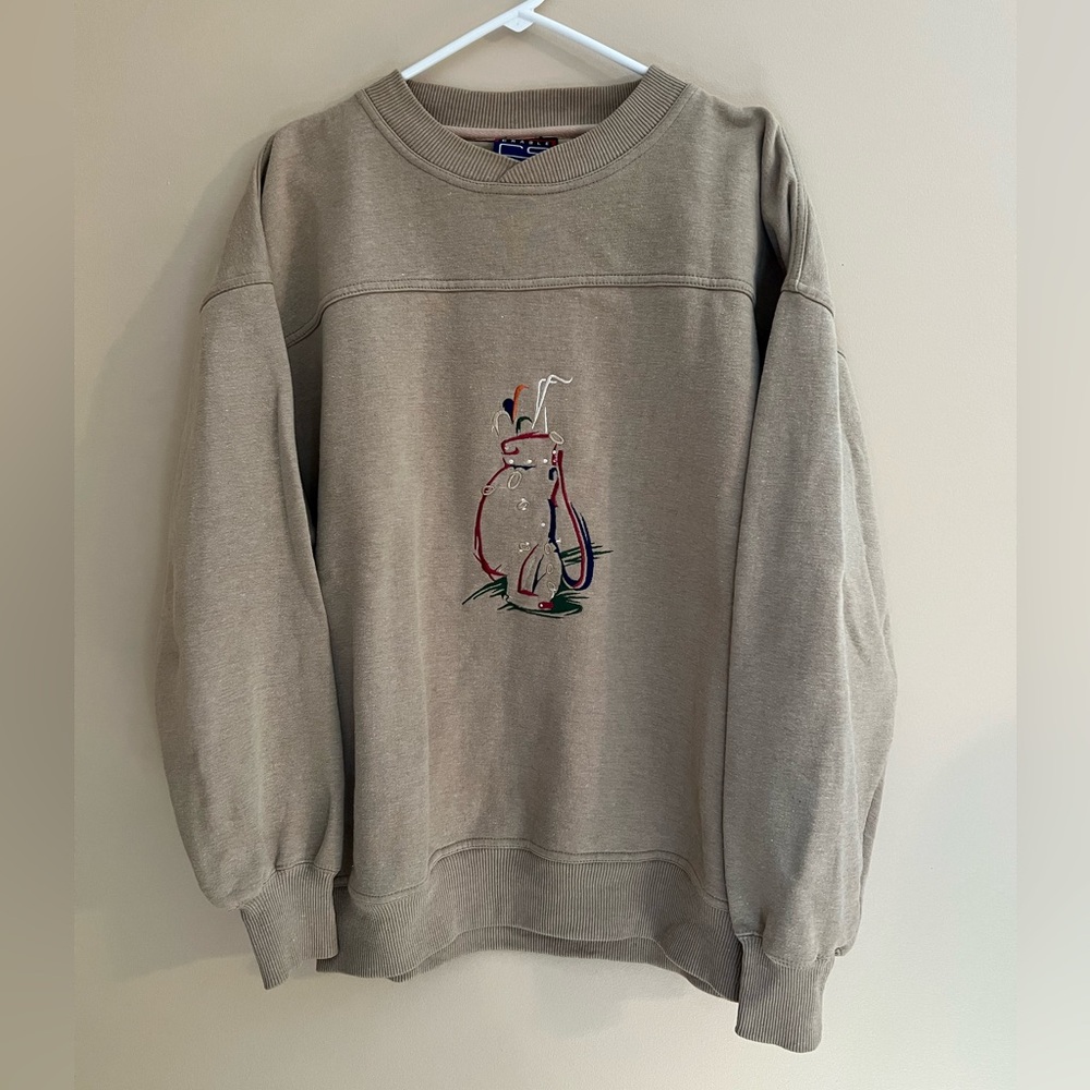Vintage Men’s Golf Crewneck Sweatshirt